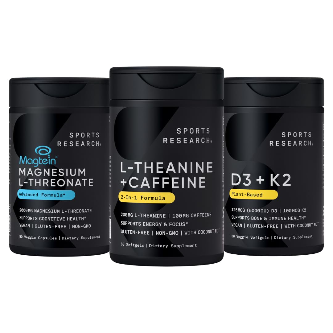 Amazon.com: Sports Research Magtein Magnesium L-Threonate Capsules